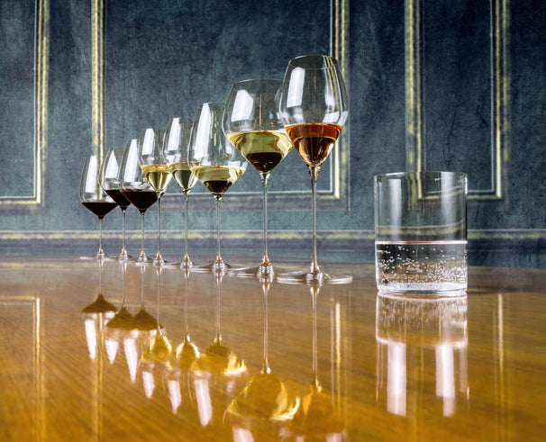 Set de copas de vino Veloce Riedel - Cabernet / Merlot, Pinot Noir / Nebbiolo, Sauvignon Blanc y Chardonnay - 4 piezas