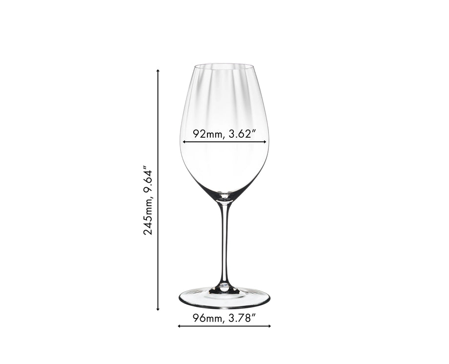 Set de copas de vino Riedel - Copas para vino blanco - Performance - Riesling - 623 ml - 4 unidades