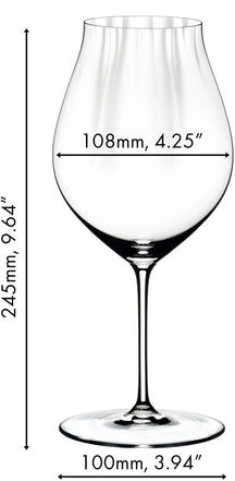 Set de copas de vino Riedel - Copas para vino tinto - Performance - Pinot noir - 830 ml - 4 unidades
