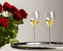 Set de copas de vino Riedel - Copas de champán - Flutes - Veloce - 570 ml - 4 unidades