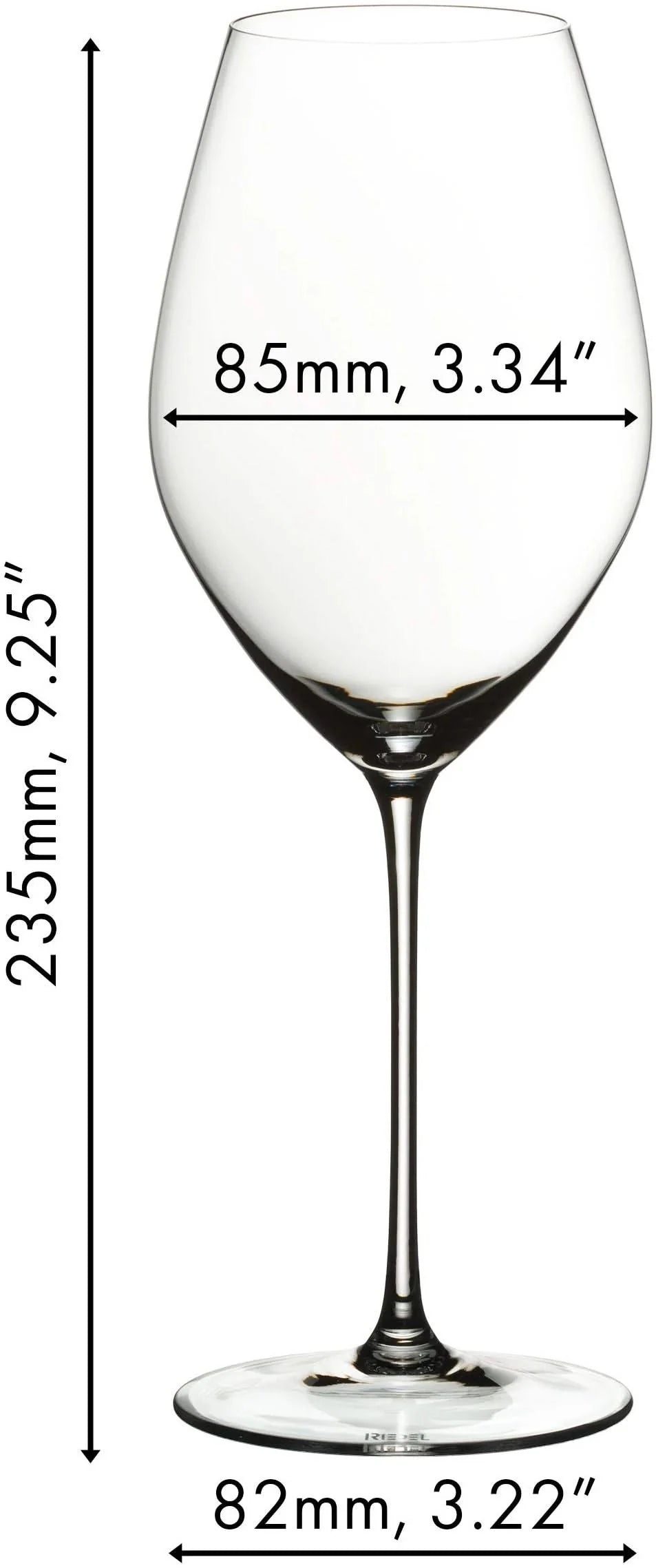 Set de copas de vino Riedel - Copas de champán - Flutes - Veritas - 449 ml - 4 unidades