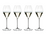 Set de copas de vino Riedel - Copas de champán - Flutes - Performance - 375 ml - 4 unidades