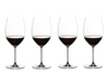 Set de copas de vino Riedel - Copas para vino tinto - Veritas - Cabernet / Merlot - 709 ml - 4 unidades