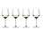 Set de copas de vino Riedel - Copas para vino blanco - Veloce - Riesling - 570 ml - 4 unidades