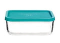 Bormioli Rocco Recipiente para conservar Frigoverre - Vidrio - Azul 21 x 13 x 8 cm / 1.4 litros