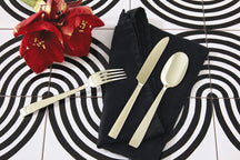Sambonet Set de cubiertos Flat - Champagne - 24 piezas / 6 personas
