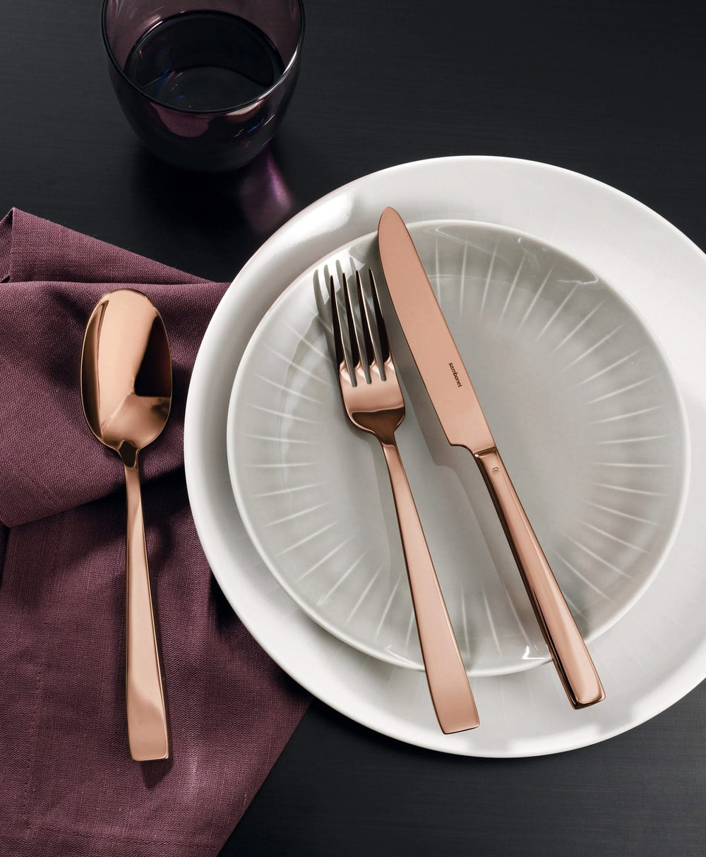 Sambonet Set de cubiertos Flat - Cobre - 24 piezas / 6 personas