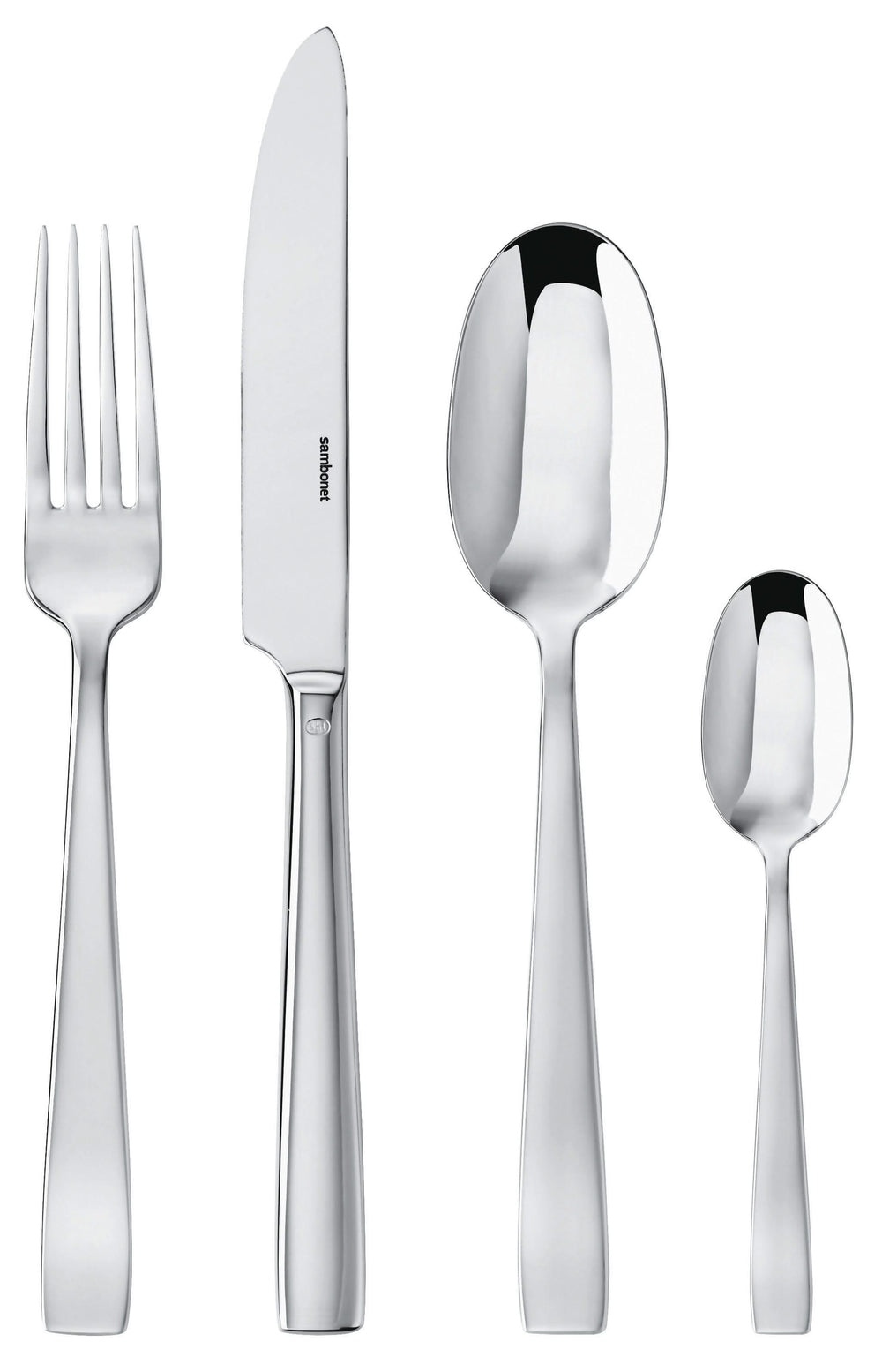 Sambonet Set de cubiertos Flat - RVS - 24 piezas / 6 personas