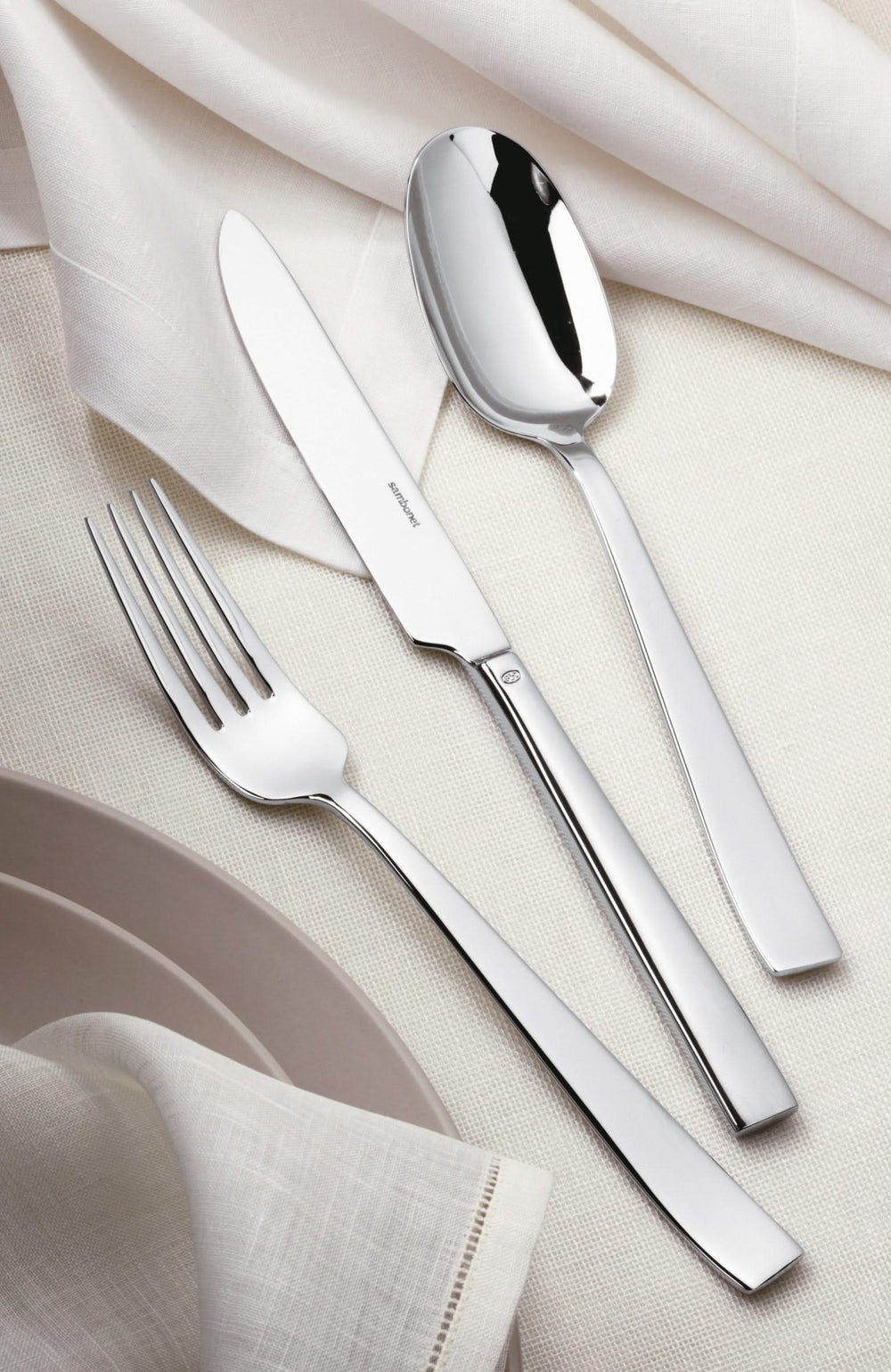 Sambonet Set de cubiertos Flat - RVS - 24 piezas / 6 personas
