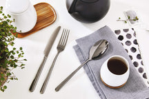 Sambonet Set de cubiertos Linear - Negro - 24 piezas / 6 personas