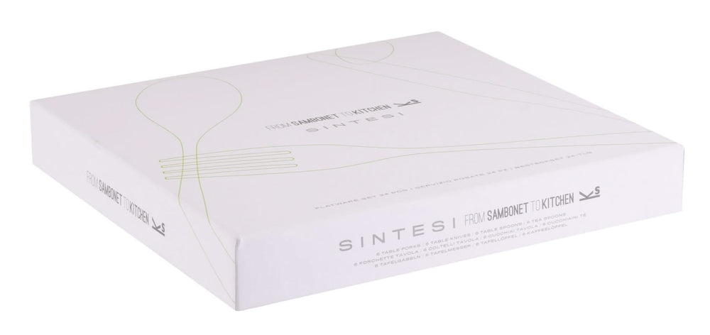 Sambonet Set de cubiertos Sintesi - RVS - 24 piezas / 6 personas