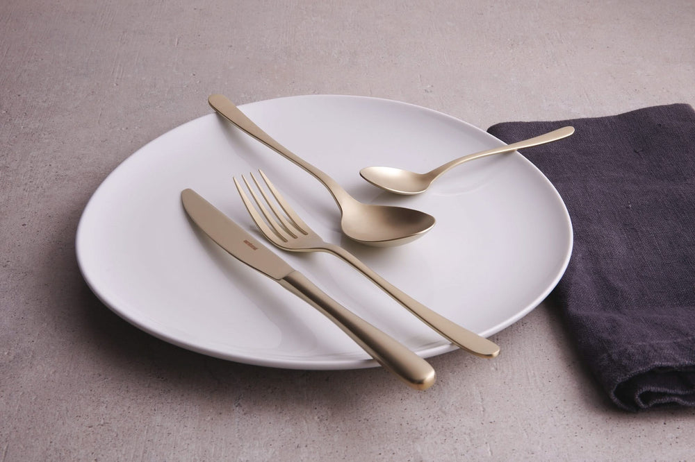 Sambonet Set de cubiertos Taste - Antique Champagne - 24 piezas / 6 personas
