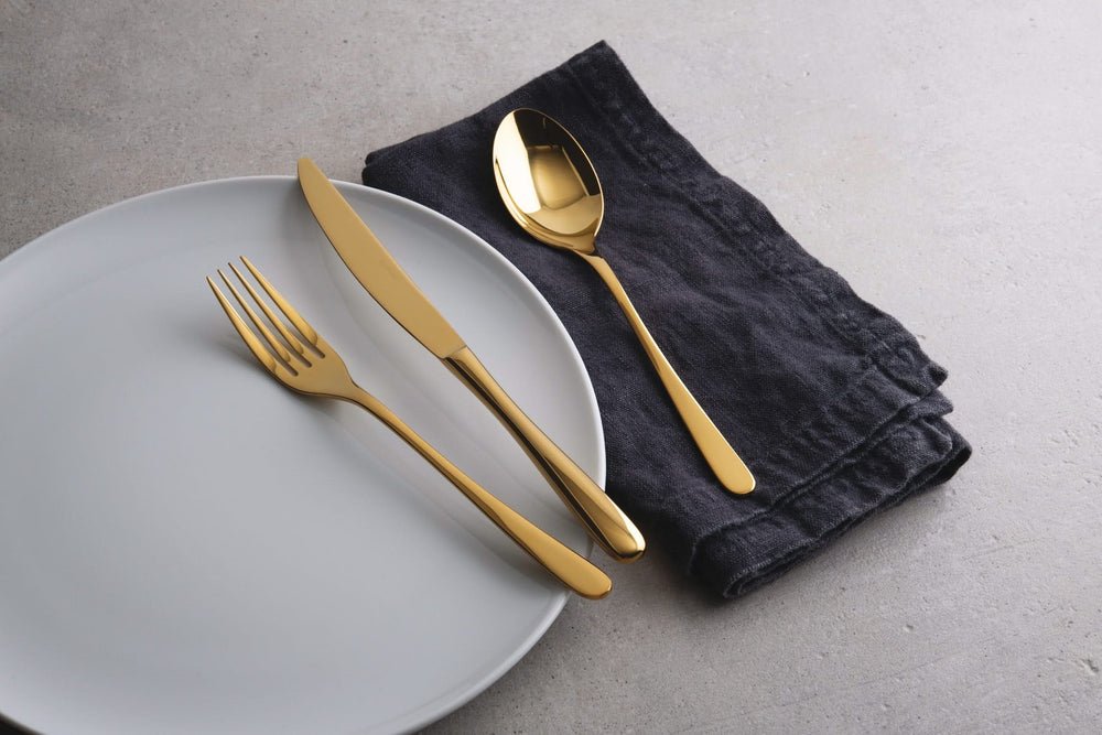 Sambonet Set de cubiertos Taste - Oro - 24 piezas / 6 personas