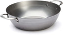 De Buyer Sartén para Saltear / Sauteuse con 2 asas - Mineral B Pro - ø 32 cm / 5.5 litros - sin revestimiento antiadherente