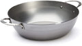 De Buyer Sartén para Saltear / Sauteuse con 2 asas - Mineral B Pro - ø 28 cm / 4 litros - sin revestimiento antiadherente