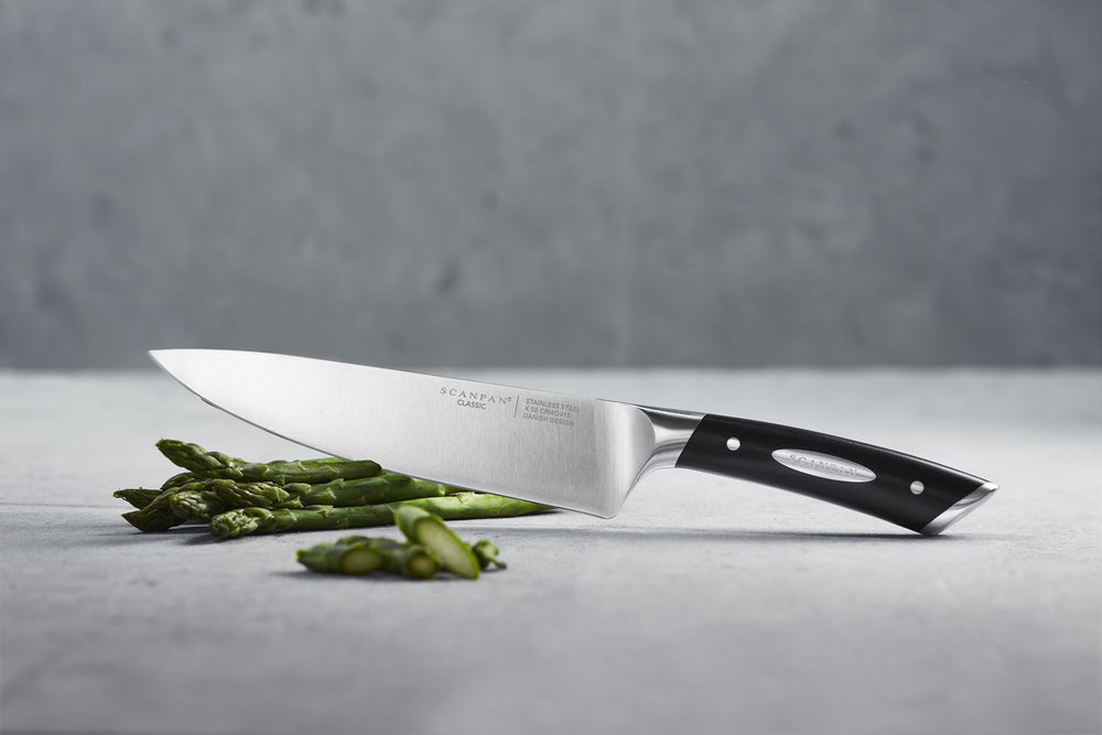 SCANPAN Set de cuchillos Classic 2 piezas - Cuchillo de chef & Cuchillo pelador