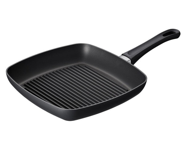 SCANPAN Sartén Grill Classic Induction 27 x 27 cm - Edición Jubileo - apta para todas las fuentes de calor - capa antiadherente estándar