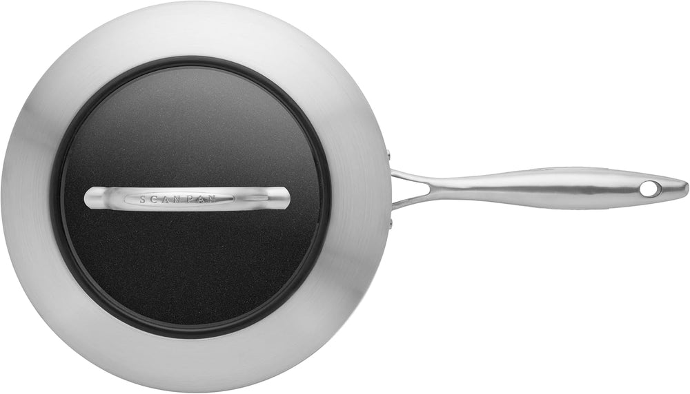 SCANPAN sartén / sartén de saltear con tapa CTX ø 28cm / 2.5 litros - adecuado para todas las fuentes de calor - capa antiadherente estándar