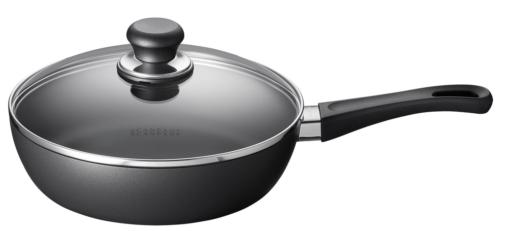 SCANPAN Sartén / Sartén con tapa Classic Induction ø 24cm / 2 litros - apta para todas las fuentes de calor - revestimiento antiadherente estándar