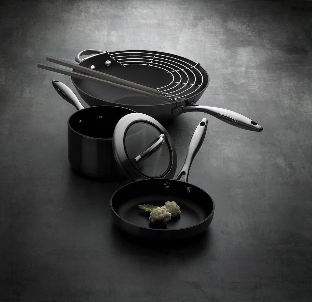 SCANPAN Sartén CTX ø 24 cm - adecuada para todas las fuentes de calor - capa antiadherente estándar