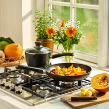 SCANPAN sartén Classic Induction ø 28 cm - adecuada para todas las fuentes de calor - capa antiadherente estándar