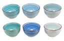 Cuencos para sopa / cuencos Delice azul ø 14 cm - 6 piezas Cookinglife