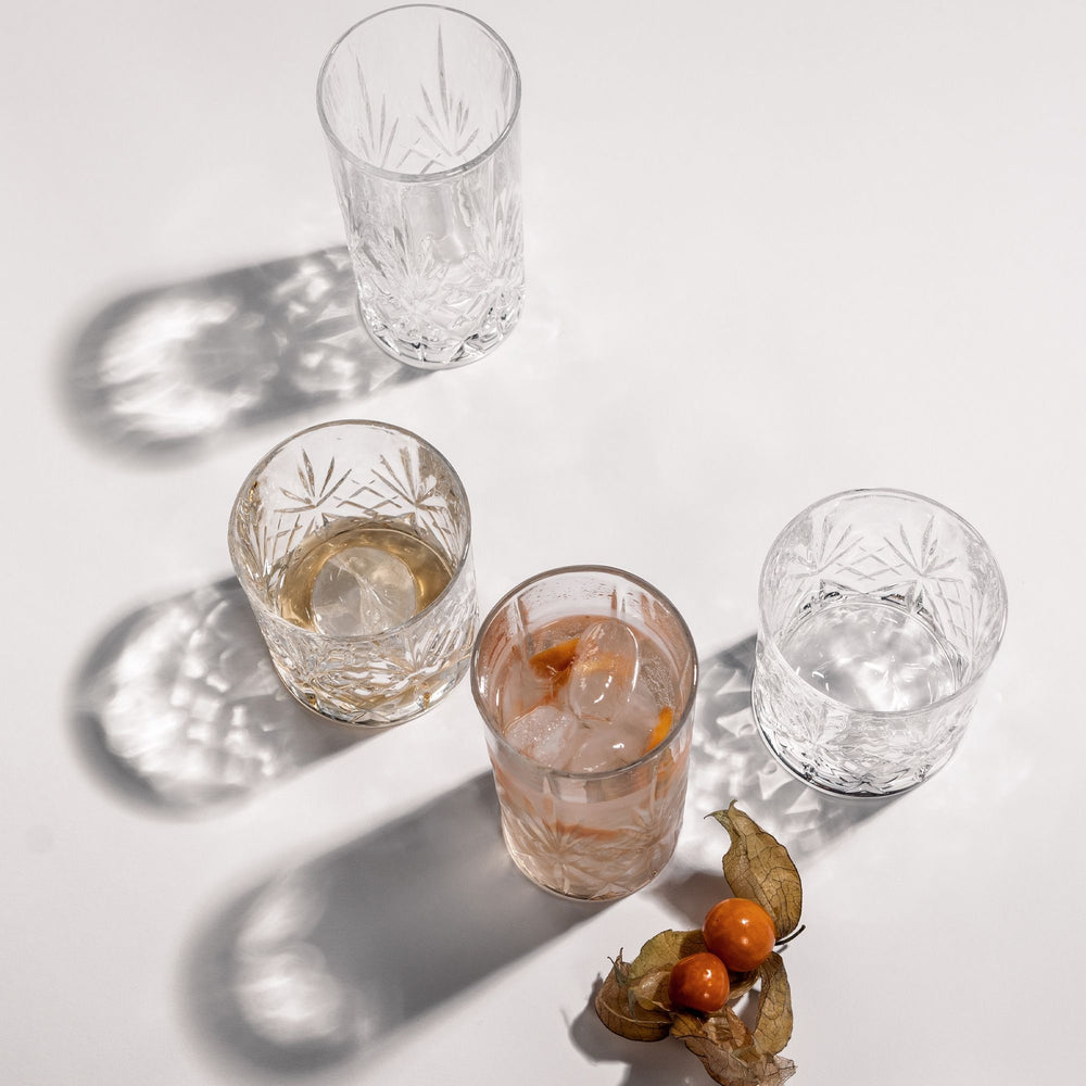Schott Zwiesel Barglazenset Show 17-delig - Longdrink-, Whiskey- & Shotglazen met Rietjes - sfeerbeeld 2