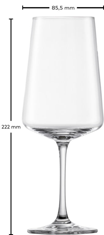 Schott Zwiesel Set de copas de vino MioVino de 12 piezas - Copas para vino tinto, vino blanco y champán
