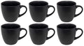 Studio Tavola Tazas de café Black Tie 200 ml - 6 piezas