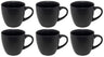 Studio Tavola Tazas de café Black Tie 200 ml - 6 piezas