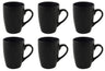 Studio Tavola Tazas Black Tie 350 ml - 6 piezas