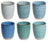 Vasos Delice azul 350 ml - 6 piezas Cookinglife