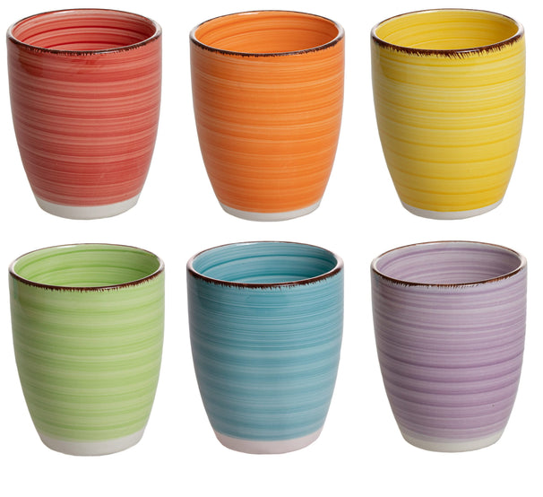 Studio Tavola Vasos Sunny Summer 350 ml - 6 unidades