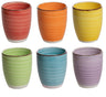 Tazas de café Studio Tavola Sunny Summer 160 ml - 6 unidades