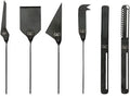 Cuchillo para queso y mantequilla Laguiole Style de Vie Negro - 6 unidades