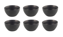 Studio Tavola Tazones para sopa / cuencos - Black Tie ø 14 cm - 6 piezas