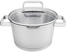 Olla para sopa Sola Diamond Acero inoxidable compatible con extracción de humos e inducción ø 24 cm / 5.5 litros - apta para todas las fuentes de calor
