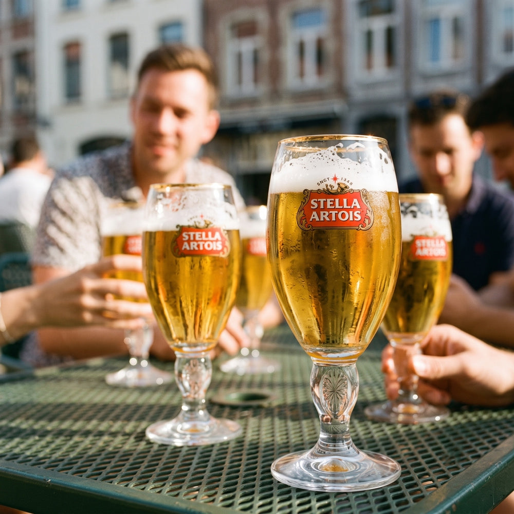 Stella Artois Copas de Cerveza - Cáliz - 500 ml - 4 unidades