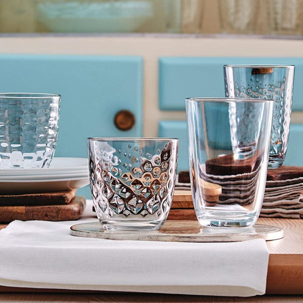 Vasos Bormioli Rocco Glit - Transparente 295 ml - 6 piezas