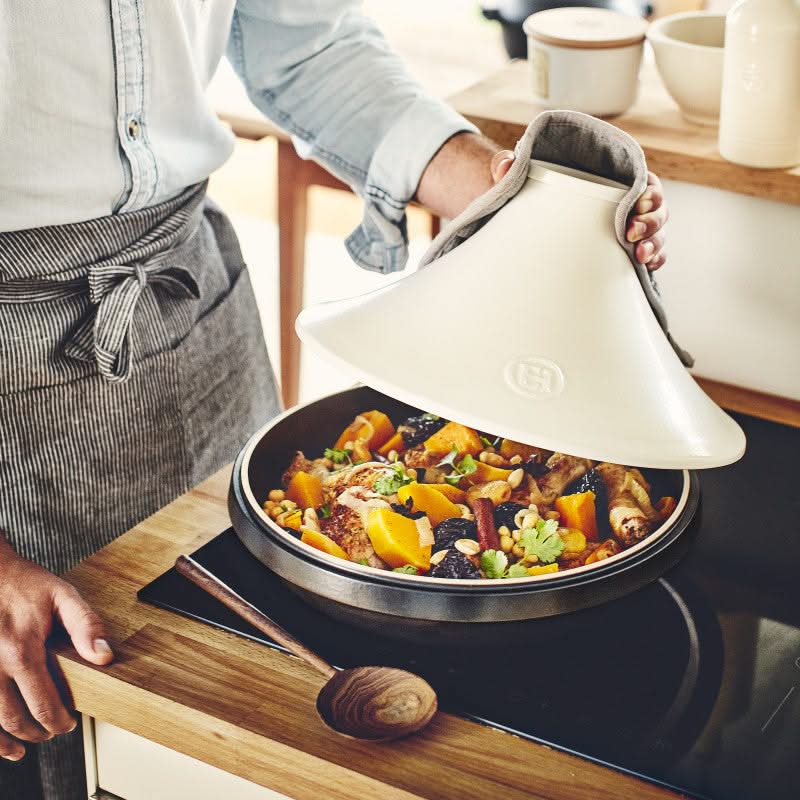 Tajine Emile Henry Delight - Negro - ø 33.5 cm / 4 litros