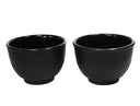 Tazas de té Cookinglife - Hierro fundido - Negro - 2 unidades