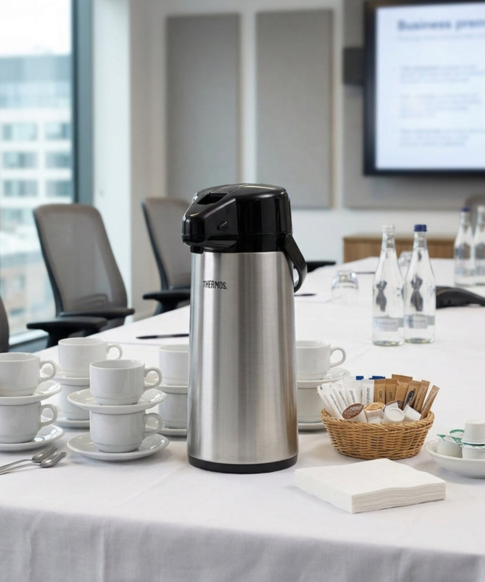 Thermos termo de bomba - bomba - jarra aislante - 2.2 liter
