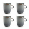 ONA Tazas Duna Blue 300 ml - 4 piezas