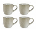 Tazas de Café Salt & Pepper Artisan Verde 220 ml - 4 piezas