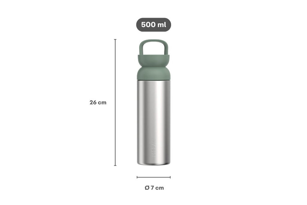 Mepal Taza Térmica con Filtro de Té Ellipse Nordic Sage- 500 ml