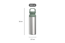 Mepal Taza Térmica con Filtro de Té Ellipse Nordic Sage- 500 ml