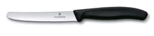 Victorinox Schilmessenset Swiss Classic Negro 2-piezas - Cuchillo para tomates & Cuchillo pelador