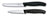 Victorinox Schilmessenset Swiss Classic Negro 2-piezas - Cuchillo para tomates & Cuchillo pelador