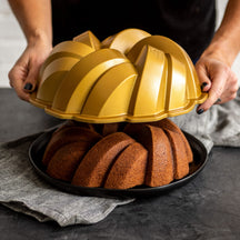 Nordic Ware Tulbandvorm Braided Bundt Oro - Gietaluminio - ø 27 cm