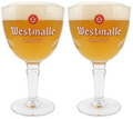 Vasos de cerveza Westmalle Trappist - 330 ml - 2 piezas
